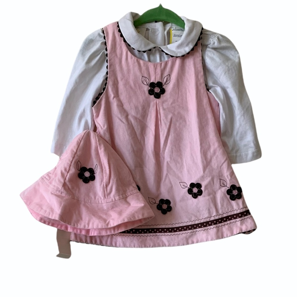 NWT 3-piece set baby girl size 6-9 months